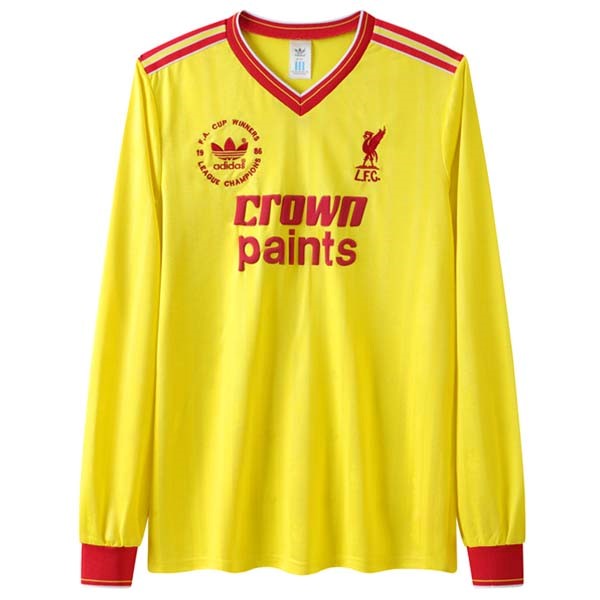 Tailandia Camiseta Liverpool Tercera Equipación ML Retro 1986
